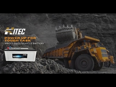 El primer lote de batería resistente del camión de Hitec en Indonesia